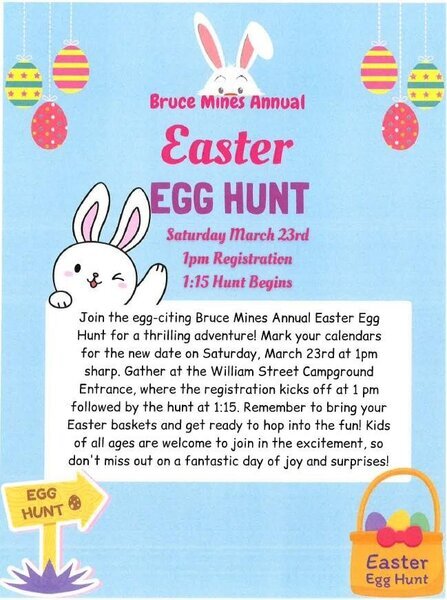 Easter Egg Hunt - CHANGE IN DATE