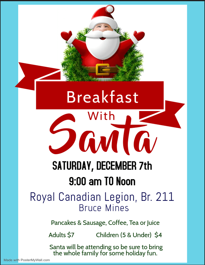 Breakfast with SANTA posted Dec 07, 2024