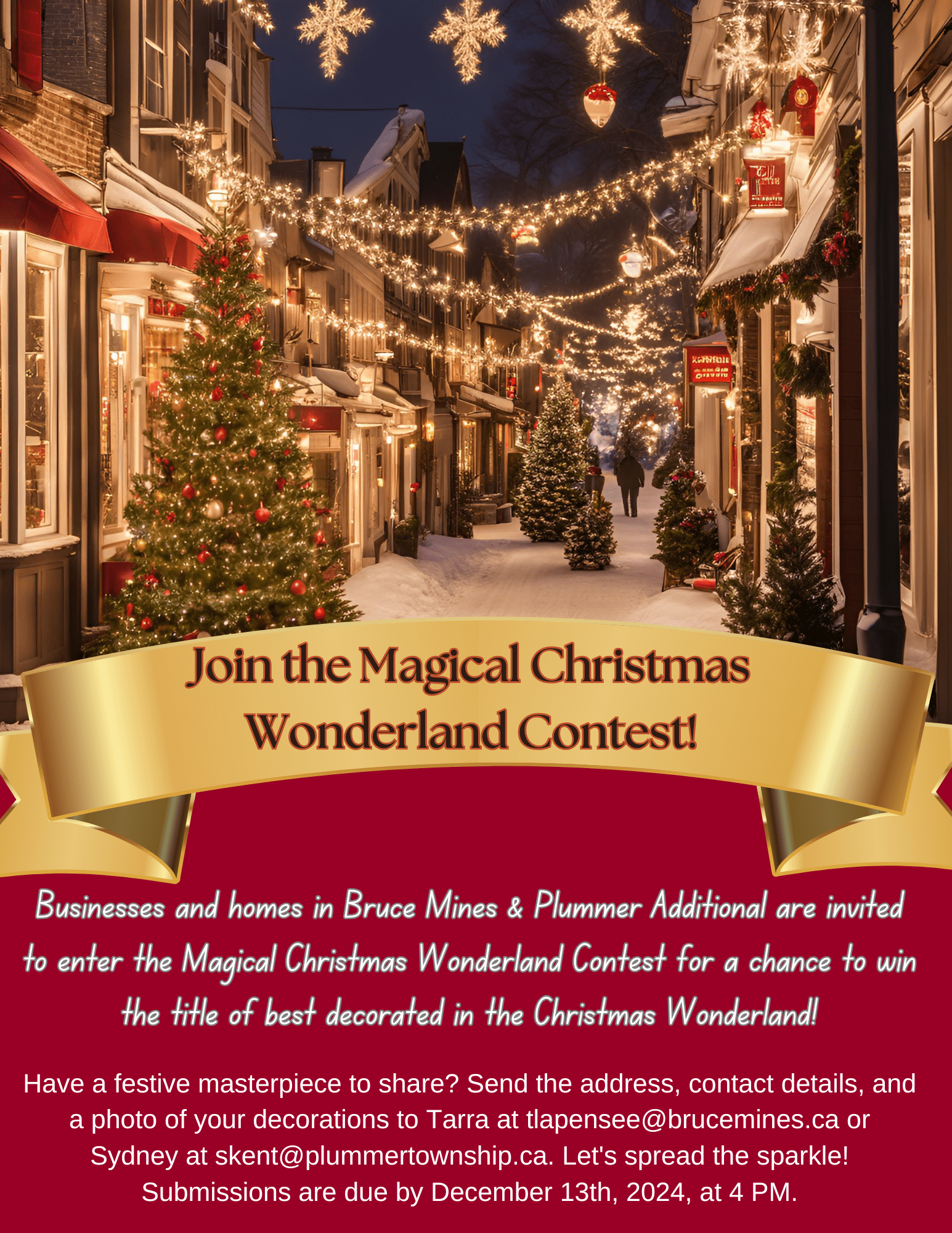 Magical Christmas Wonderland Contest!