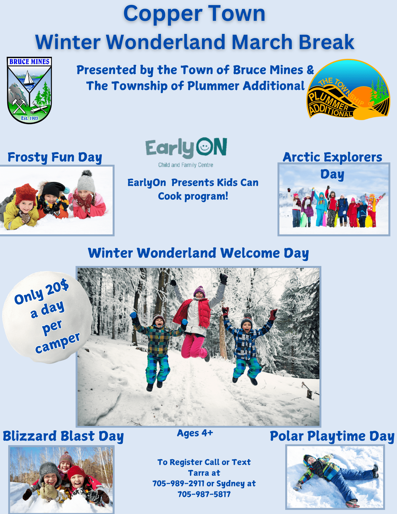 Copper Town Winter Wonderland March Break Camp - March 10