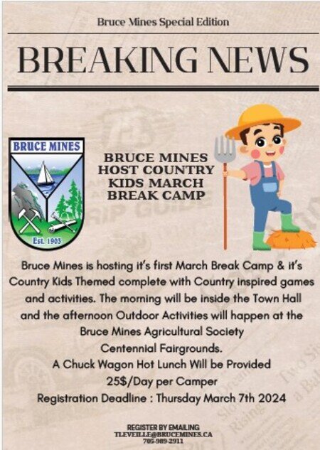 Country Kids March Break Camp - March 12