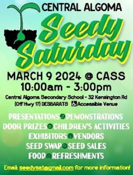 Seedy Saturday - March 9